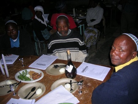 image: First Passover Seder among the Lemba in modern times